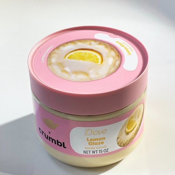 dove Other - new! Dove Crumbl Exfoliating Body Scrub Lemon Cookie, 15 oz